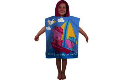 Peppa Pig Ocean Hooded Poncho